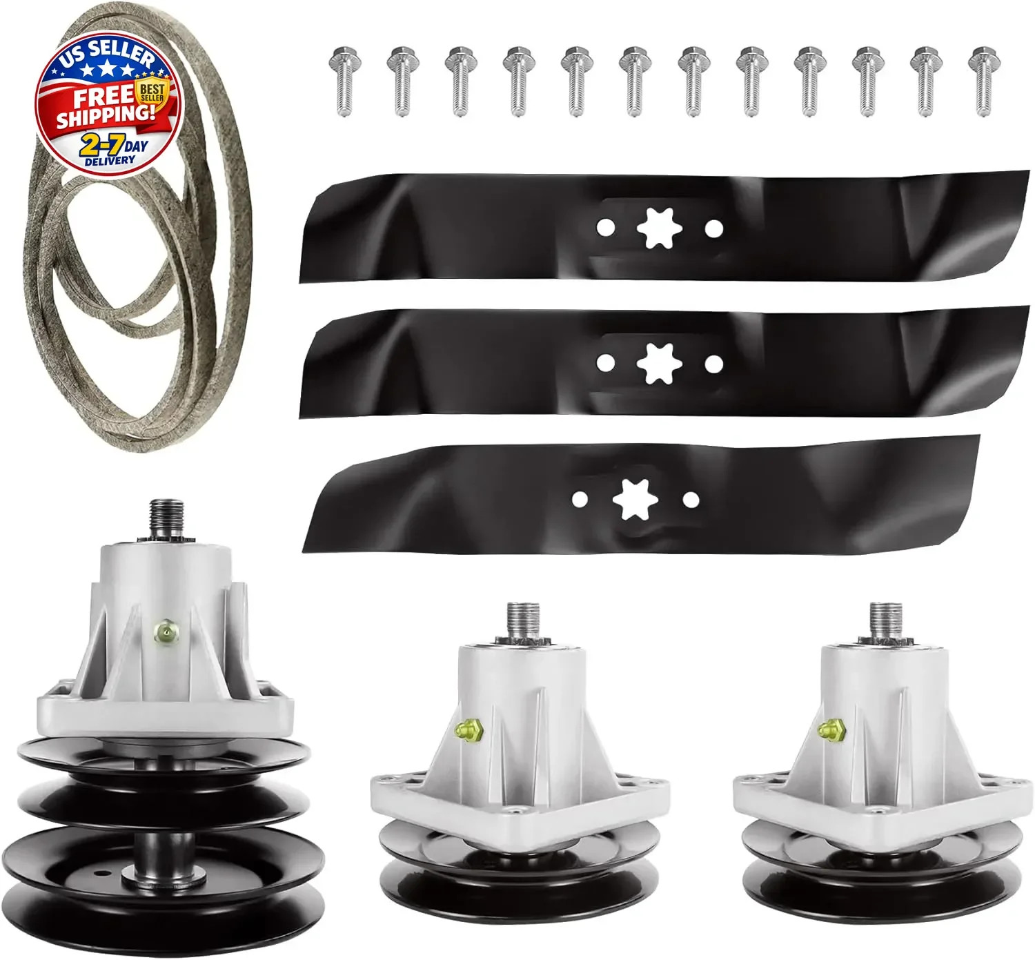 46 inch Mower Deck Rebuild Kit for MTD White Huskee Yard Machines LT946G LT546G