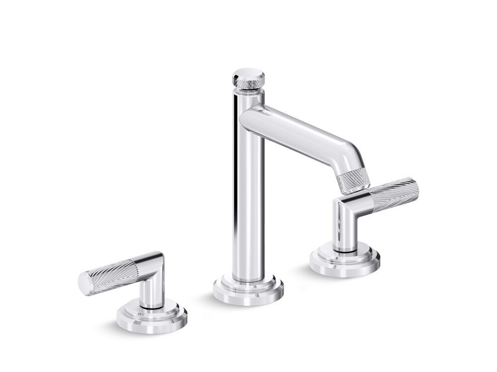 Kallista P24900-CPH-CP Pinna Paletta Widespread Bathroom Sink Faucet in CHROME