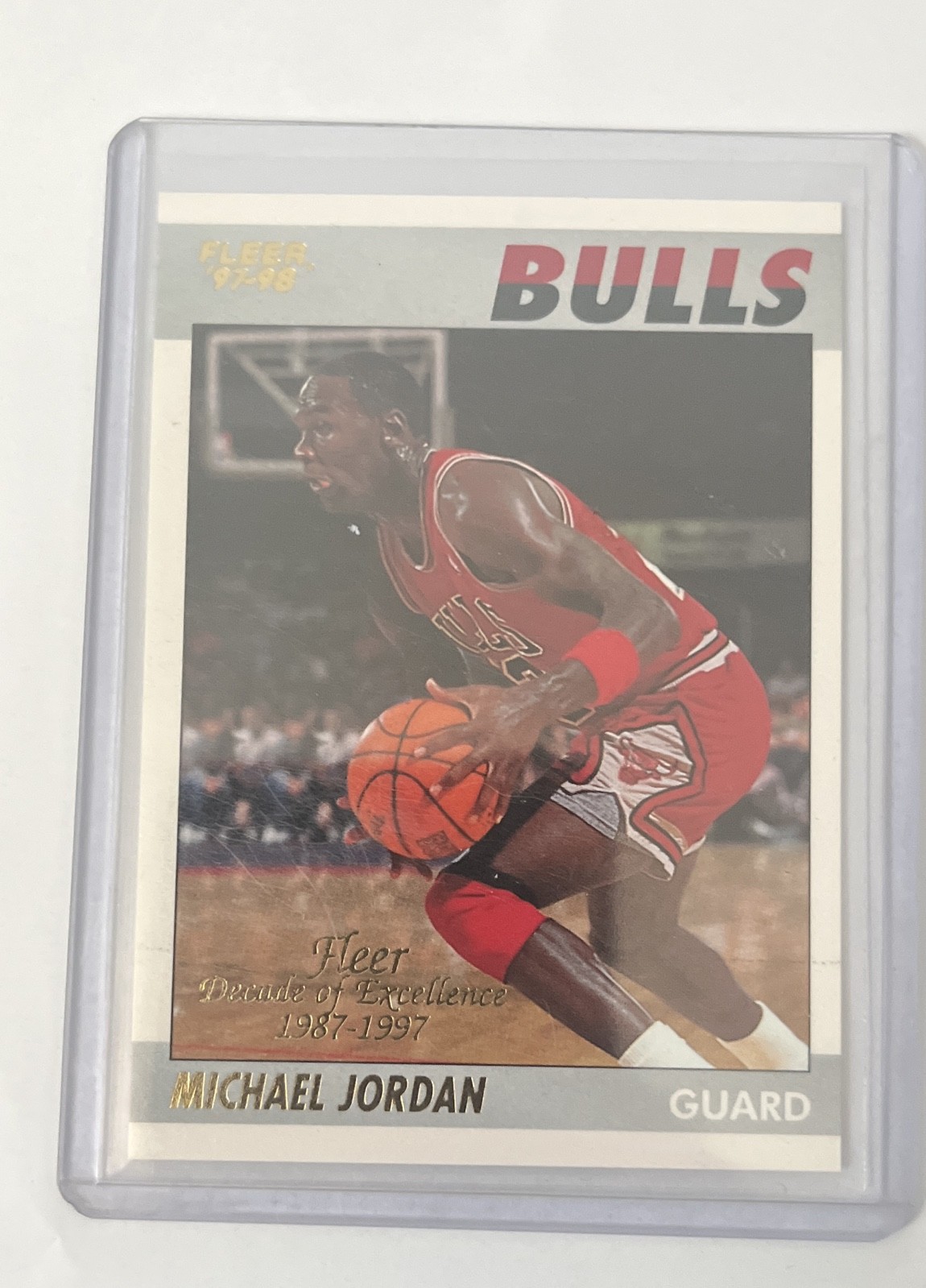 1997-98 Fleer - Decade of Excellence Michael Jordan #5