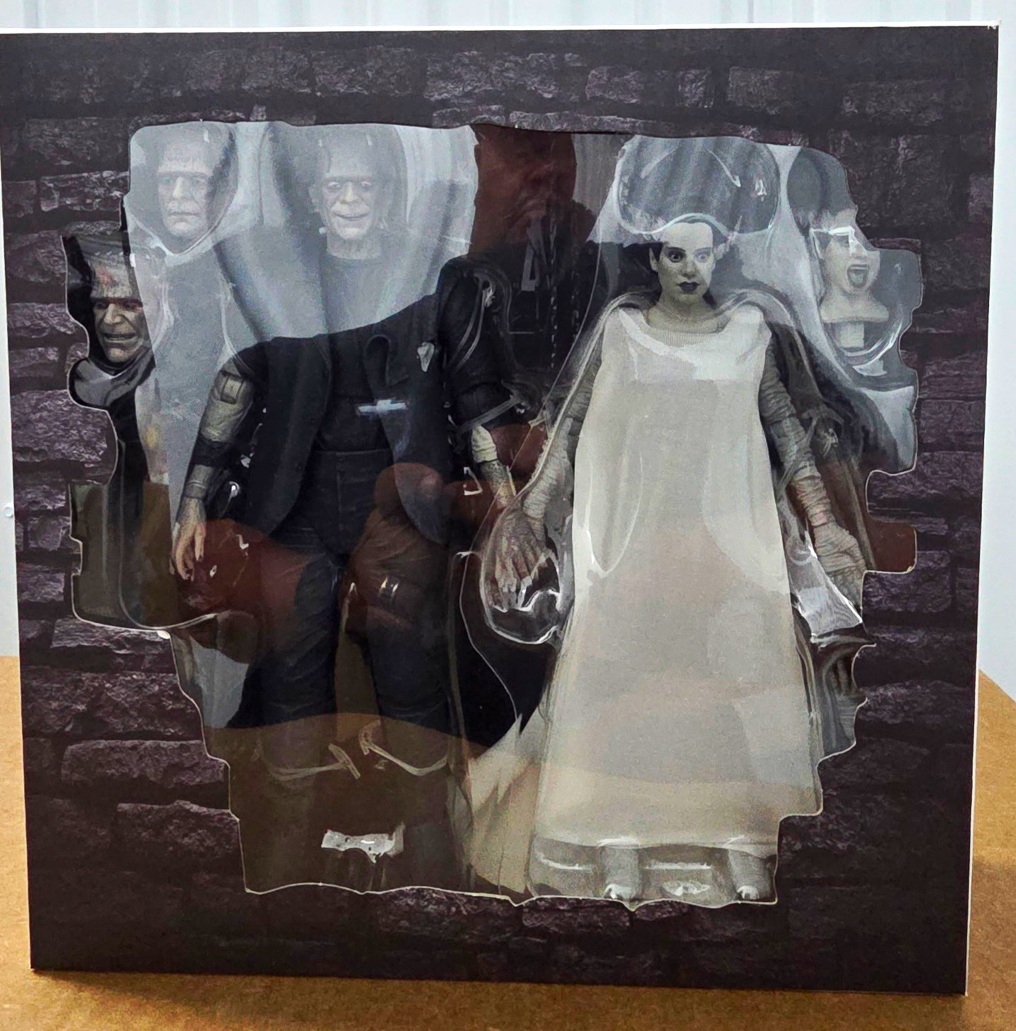 NECA Bride of Frankenstein Monster & His Mate 2-Pack 90th Anniversary NEW