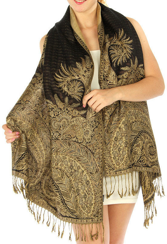 Fashion luxury Paisley Pashmina Scarf Shawl Wrap 17 COLORS 