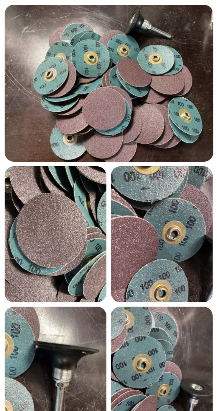 100 DISC LOT 3M Roloc Abrasive Sanding Die Grinder Discs  2\