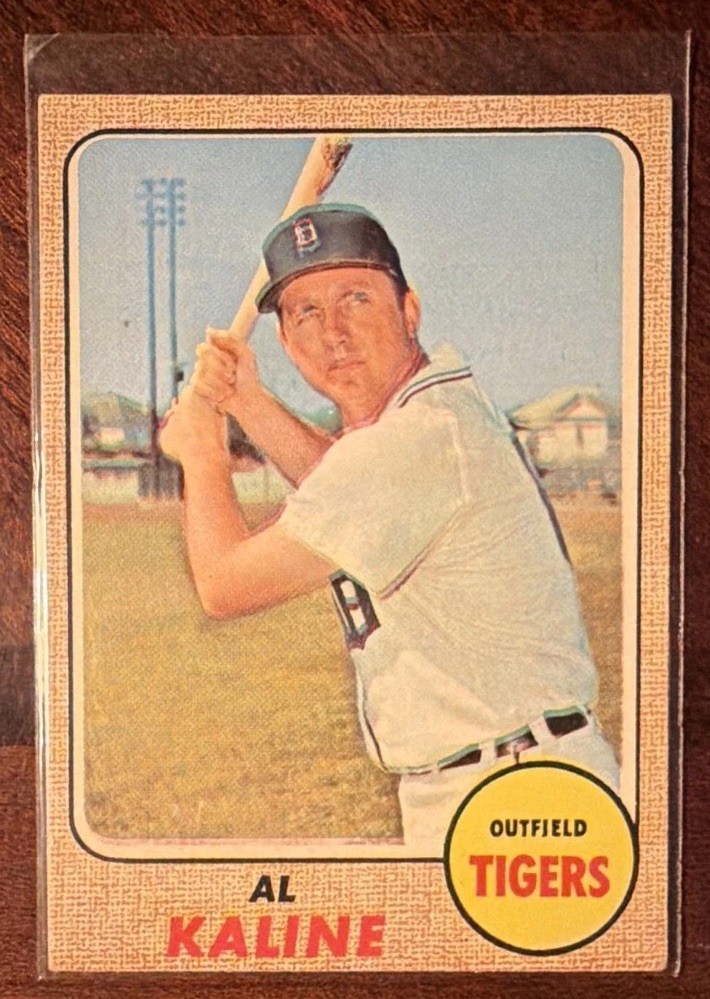 Al Kaline Detroit Tigers 1968 Topps #240