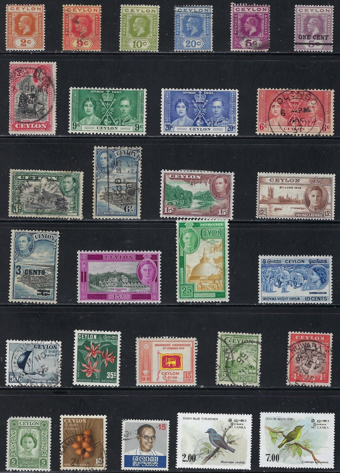 Ceylon - Very Nice Older Stamps............................23P........J-905