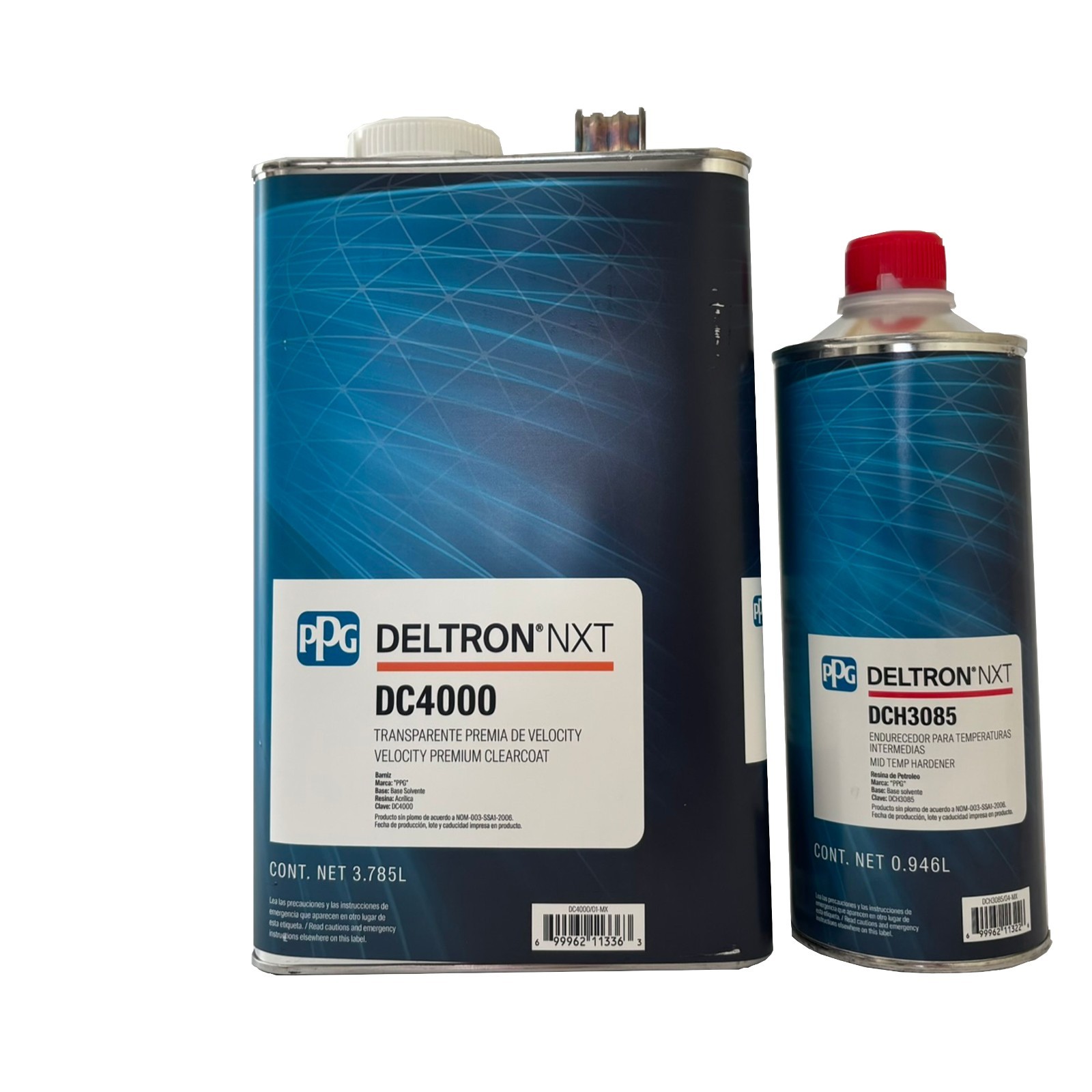 Ppg 1 Gallon Dc4000 Deltron Premium Clearcoat, 1 Qt Dch3085  1KIT