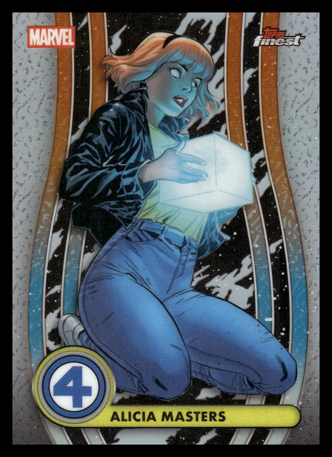 Fantastic Four Alicia Masters 2026 Topps Finest Topps #006 Fantastic Four Alicia Masters 2026 Topps Finest Topps #006