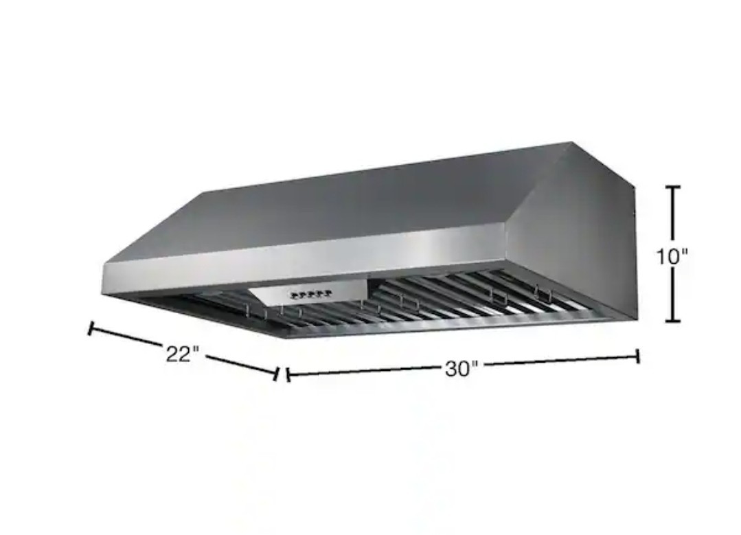 NXR 30 in. 800 CFM Under Cabinet Stainless Steel Range Hood with SS Baffles NXR 30 in. 800 CFM Under Cabinet Stainless Steel Range Hood with SS Baffles