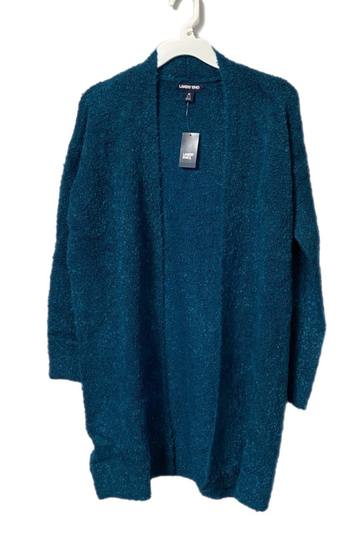 Lands End Women's Long, Open Cardigan, Teal, XS, S, M, & L NWT SHIPS FREE Lands End Women's Long, Open Cardigan, Teal, XS, S, M, & L NWT SHIPS FREE