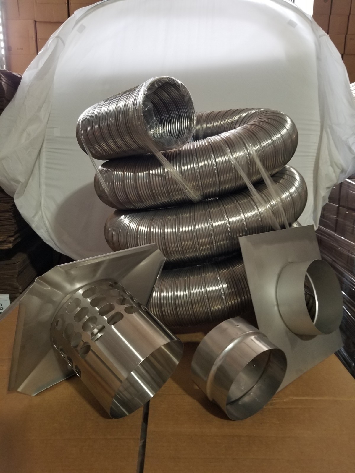 Chimney Liner Kit - 6 Inch X20 Ft w/Flex ADP Chimney Liner Kit - 6 Inch X20 Ft w/Flex ADP