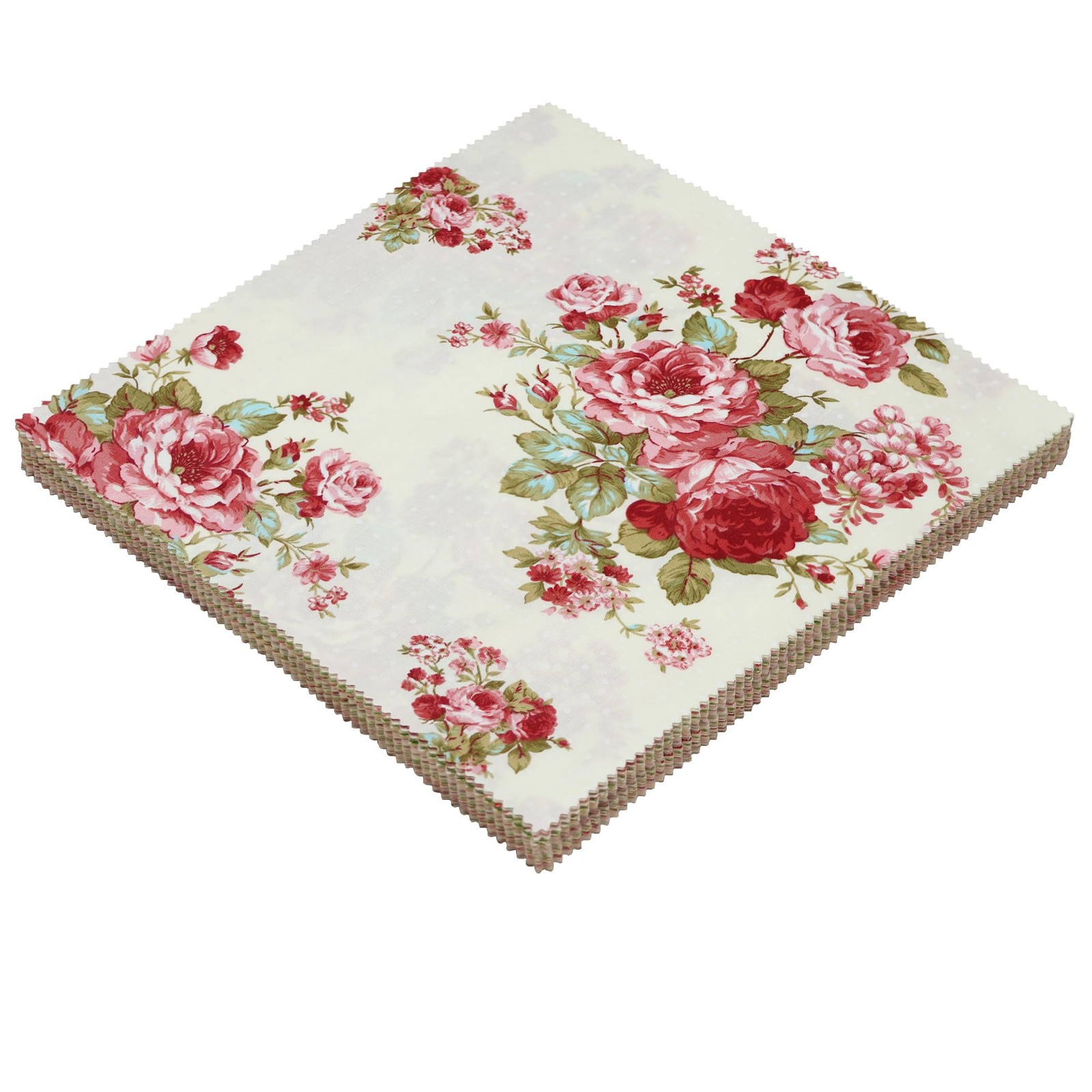 Nodsaw Layer Cakes 10 inch Squares for Quilting, Pre-cuts 42Pcs Vintage Flora...