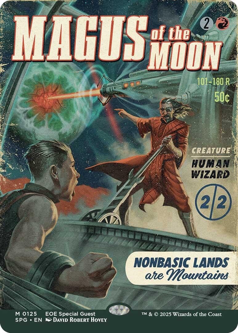 MTG SPG M Magus of the Moon (Showcase) #125 NM