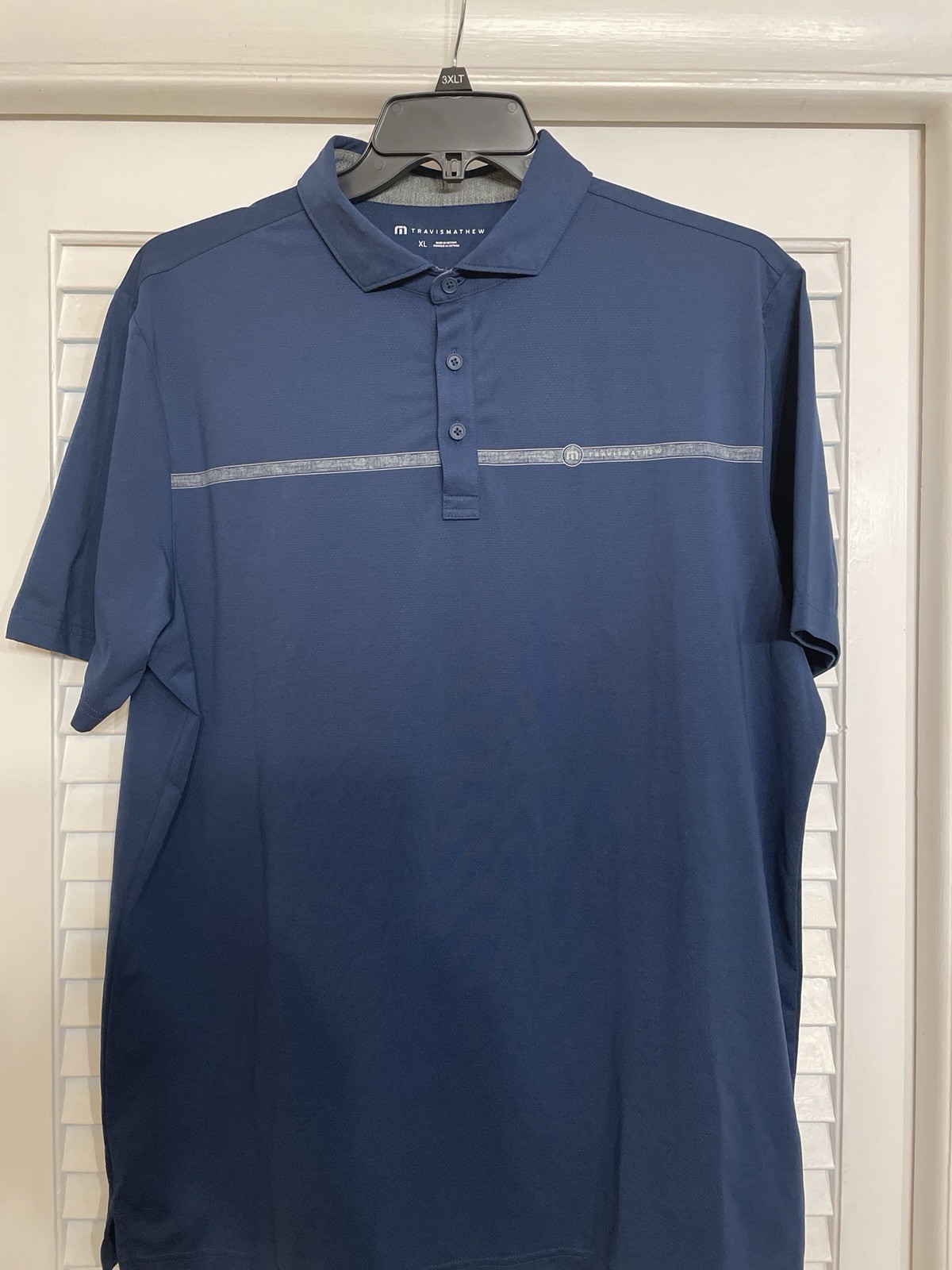 Travis Mathew Polo Shirt Men\'s Size XL Performance Golfcore Utility
