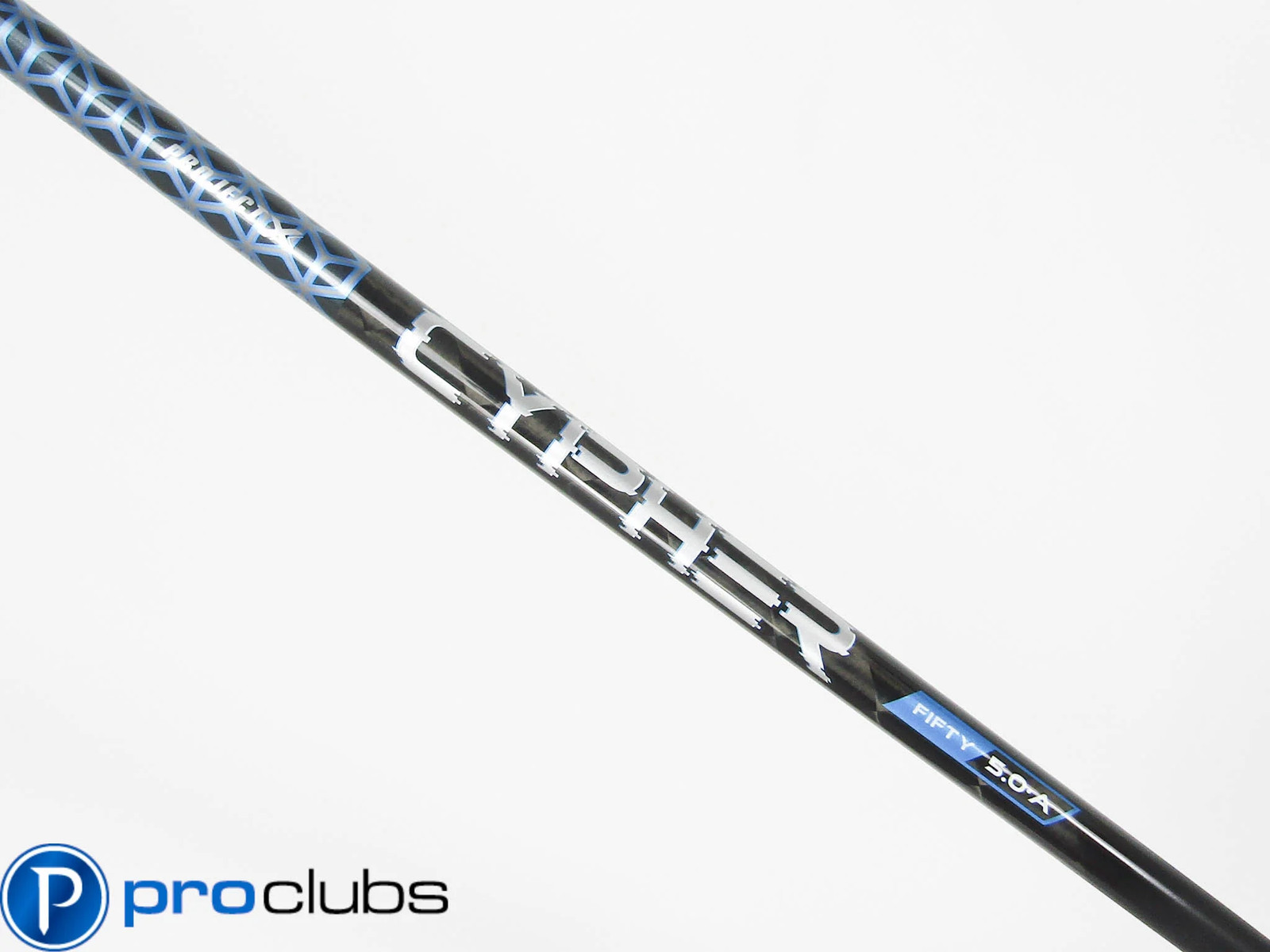 NEW PROJECT X CYPHER BLUE FIFTY 50 5.0 SENIOR FLEX DRIVER SHAFT #513489