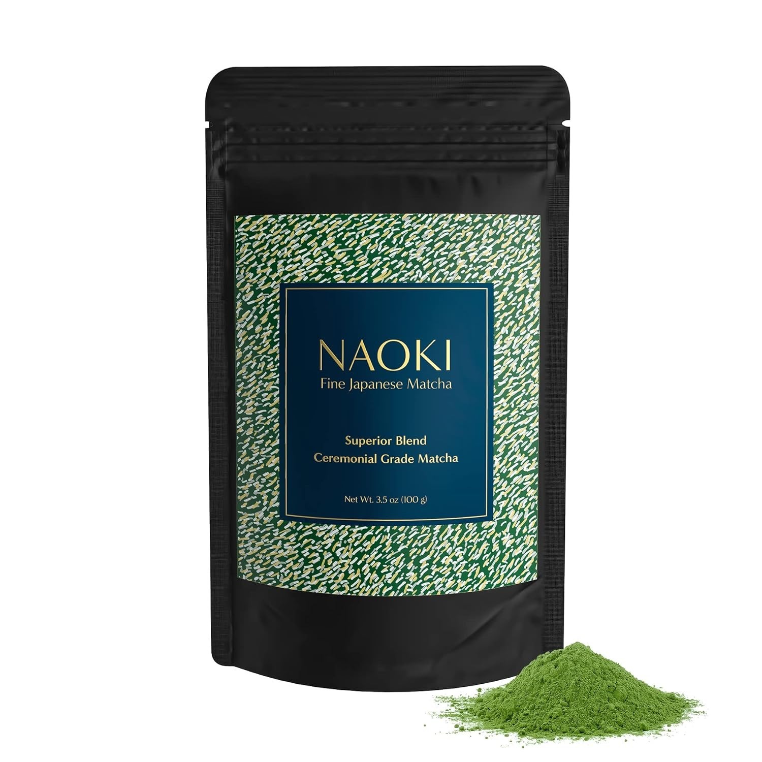 Naoki Matcha Superior Ceremonial Blend Authentic 3.5 Ounce Naoki Matcha Superior Ceremonial Blend Authentic 3.5 Ounce