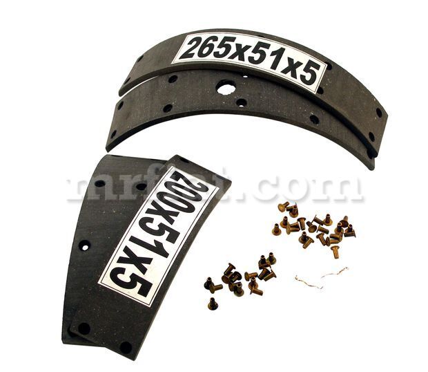 Volvo PV444 PV544 Brake Lining Set Front Rear 1947-59 New Volvo PV444 PV544 Brake Lining Set Front Rear 1947-59 New