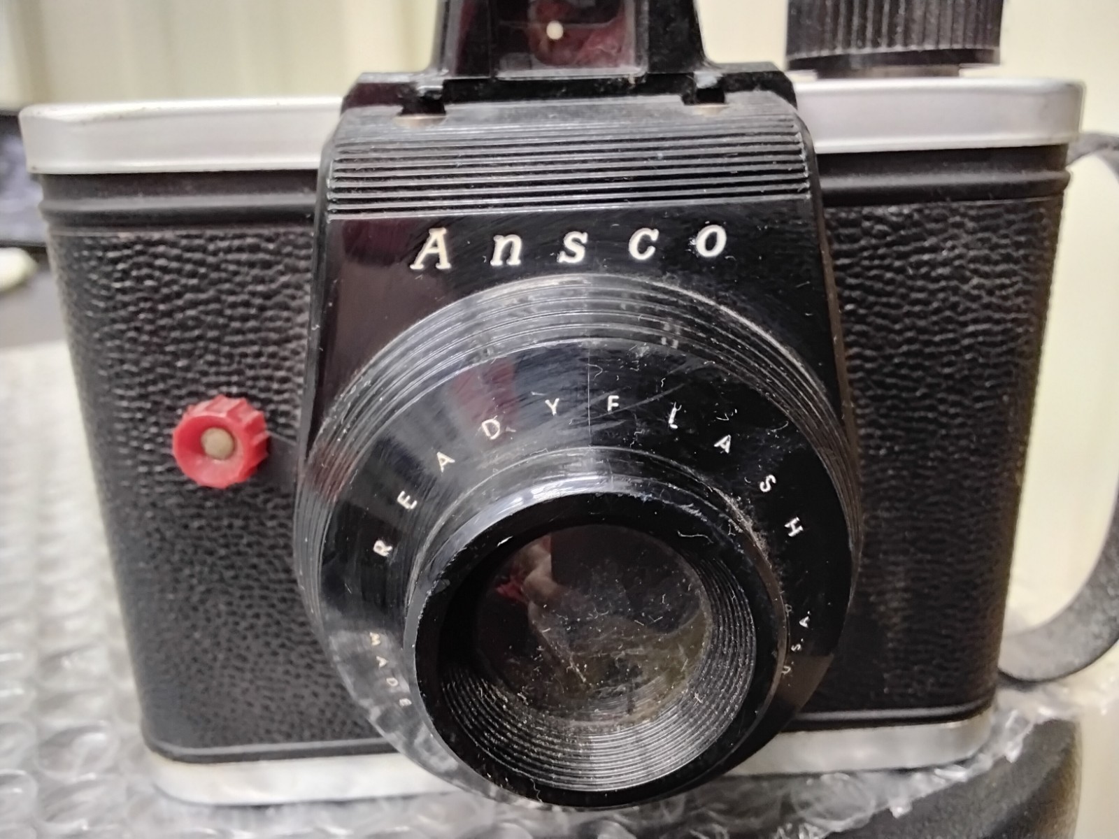 Vintage Ansco Ready Flash Camera (untested) As Is-parts-Display Vintage Ansco Ready Flash Camera (untested) As Is-parts-Display