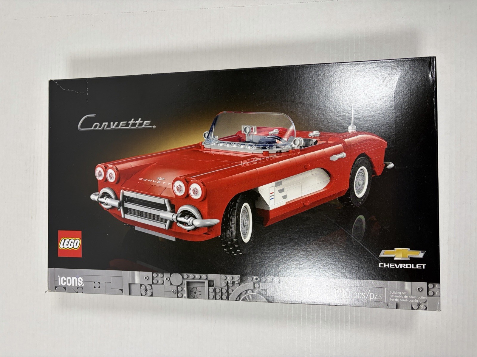 LEGO Icons 1964 Corvette 10321 Set - New Factory Sealed - Retired