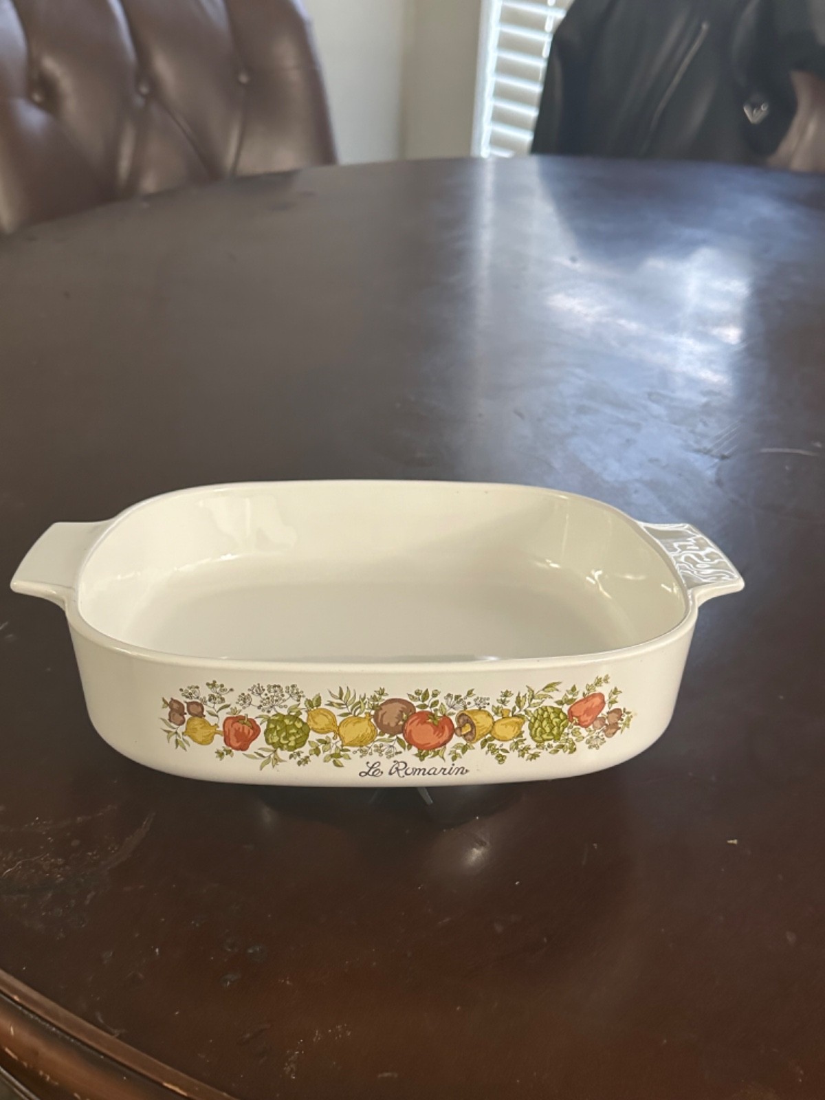RARE Corning Ware A-10-B Square Casserole/Baking Dish LE ROMARIN #15, 377 MA RARE Corning Ware A-10-B Square Casserole/Baking Dish LE ROMARIN #15, 377 MA