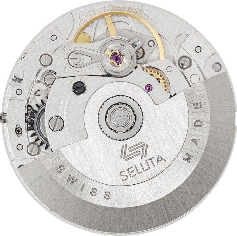 MOVEMENT SELLITA SW200-1b, NO DATE AUTOMATIC MOVEMENT SELLITA SW200-1b, NO DATE AUTOMATIC