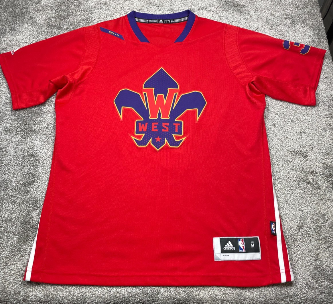 Kevin Durant 2014 NBA All Star Adidas Jersey Men\'s M Swingman NOLA New NWOT