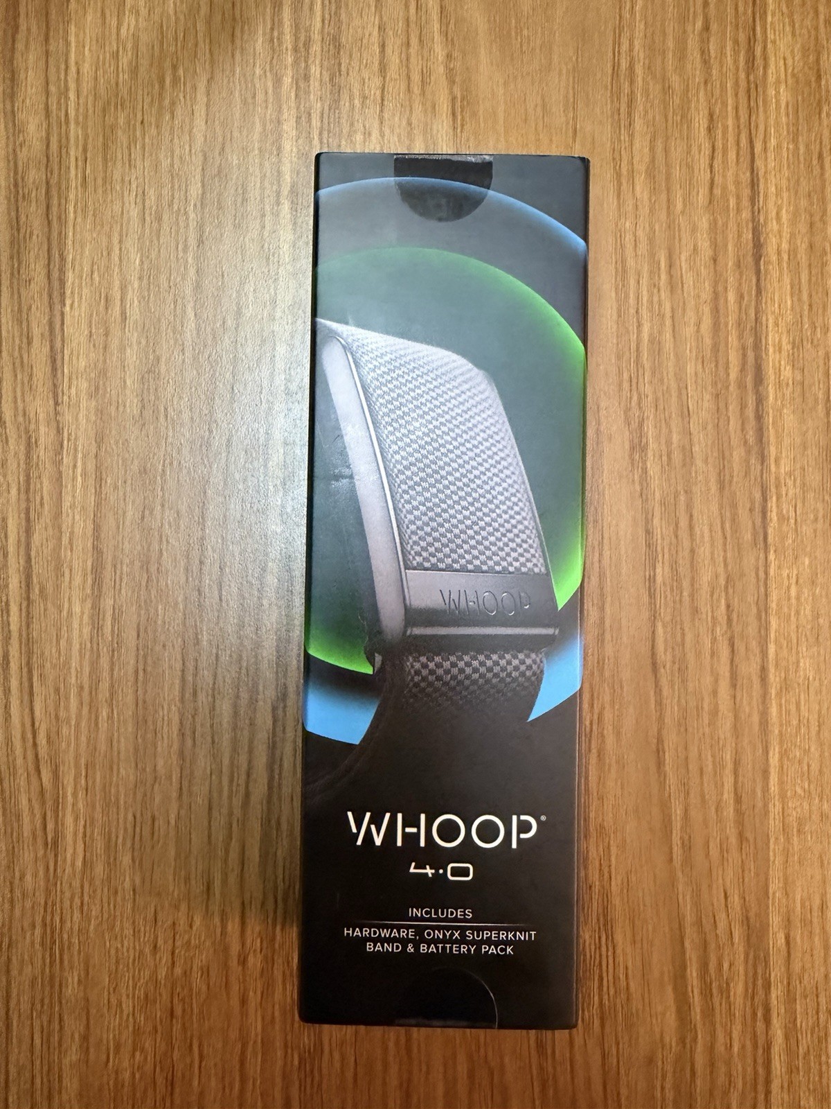 WHOOP 4.0 Device - Hardware + Onyx Band + Battery Pack + 12 Month Membership NEW