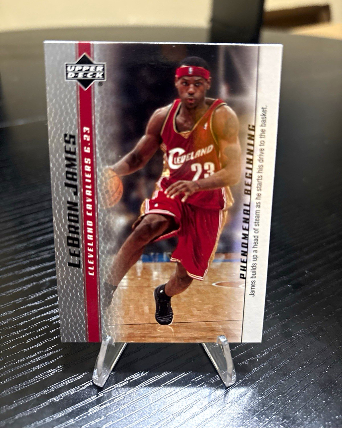 2003-04 Upper Deck Lebron James Rookie Phenomenal Beginning LeBron James #11 2003-04 Upper Deck Lebron James Rookie Phenomenal Beginning LeBron James #11