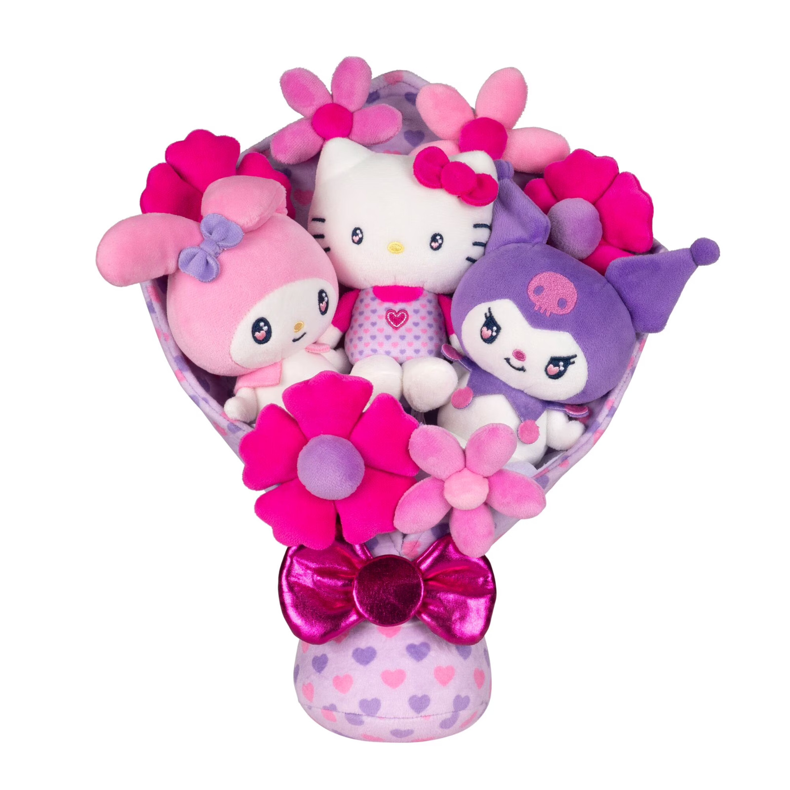 ello Kitty® and Friends - 12 inch Plush Special Valentine’s Bouquet