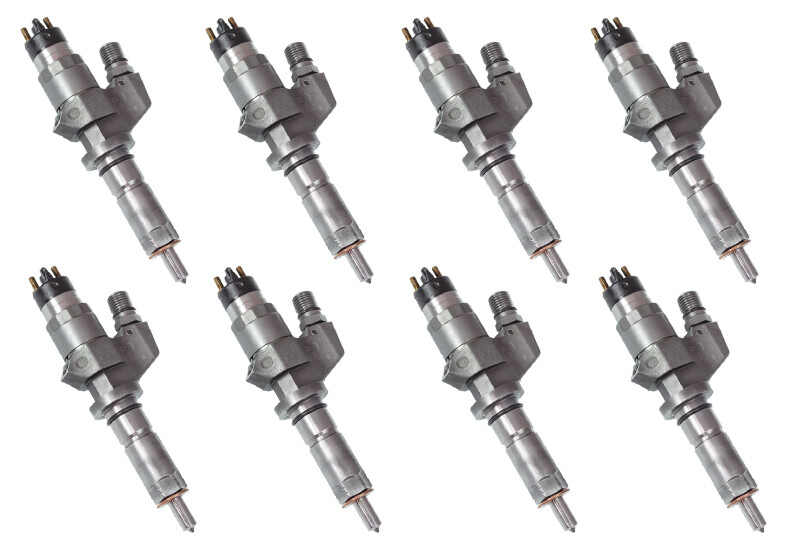 2001-2004.5 Duramax LB7 Diesel Fuel Injectors Full Set - Remanufactured 