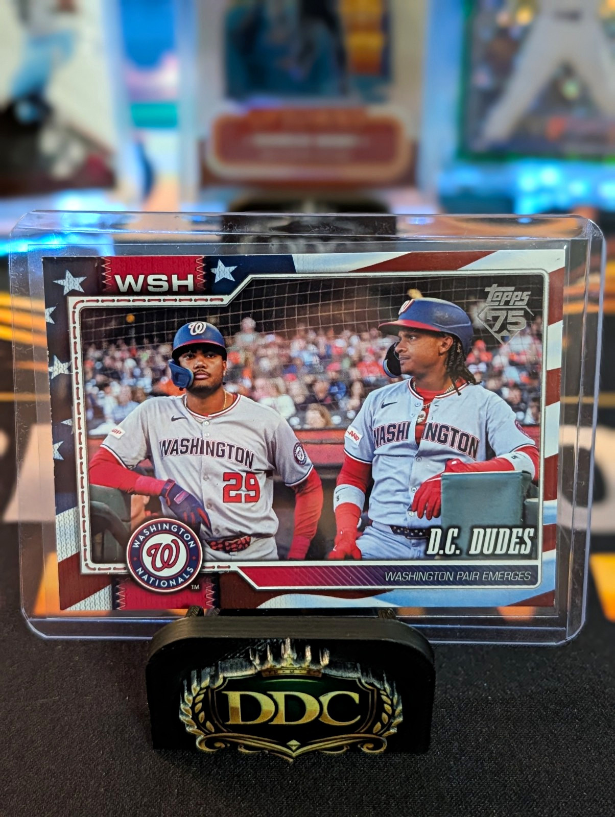 Topps Series Two 2026 C.J. Abrams James Wood D.C. Dudes #499 18/76 Nationals Topps Series Two 2026 C.J. Abrams James Wood D.C. Dudes #499 18/76 Nationals