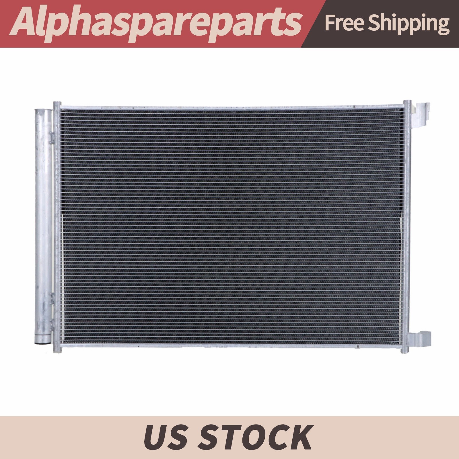New A/C CONDENSER FOR Mercedes-Benz C63 AMG 4.0L Core(in)-H:26.4 W:9.96
