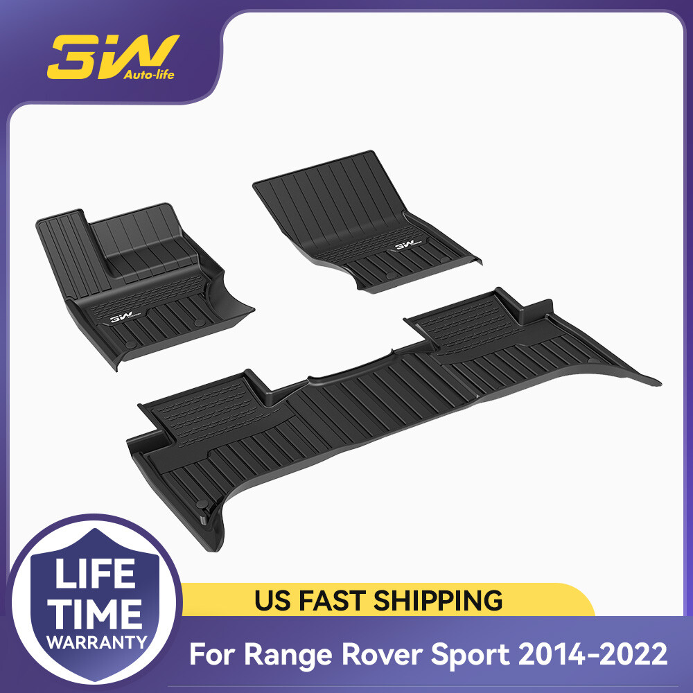 3W TPE Floor Mats Liner For Land Rover Range Rover Sport 2014-2022 High Quality