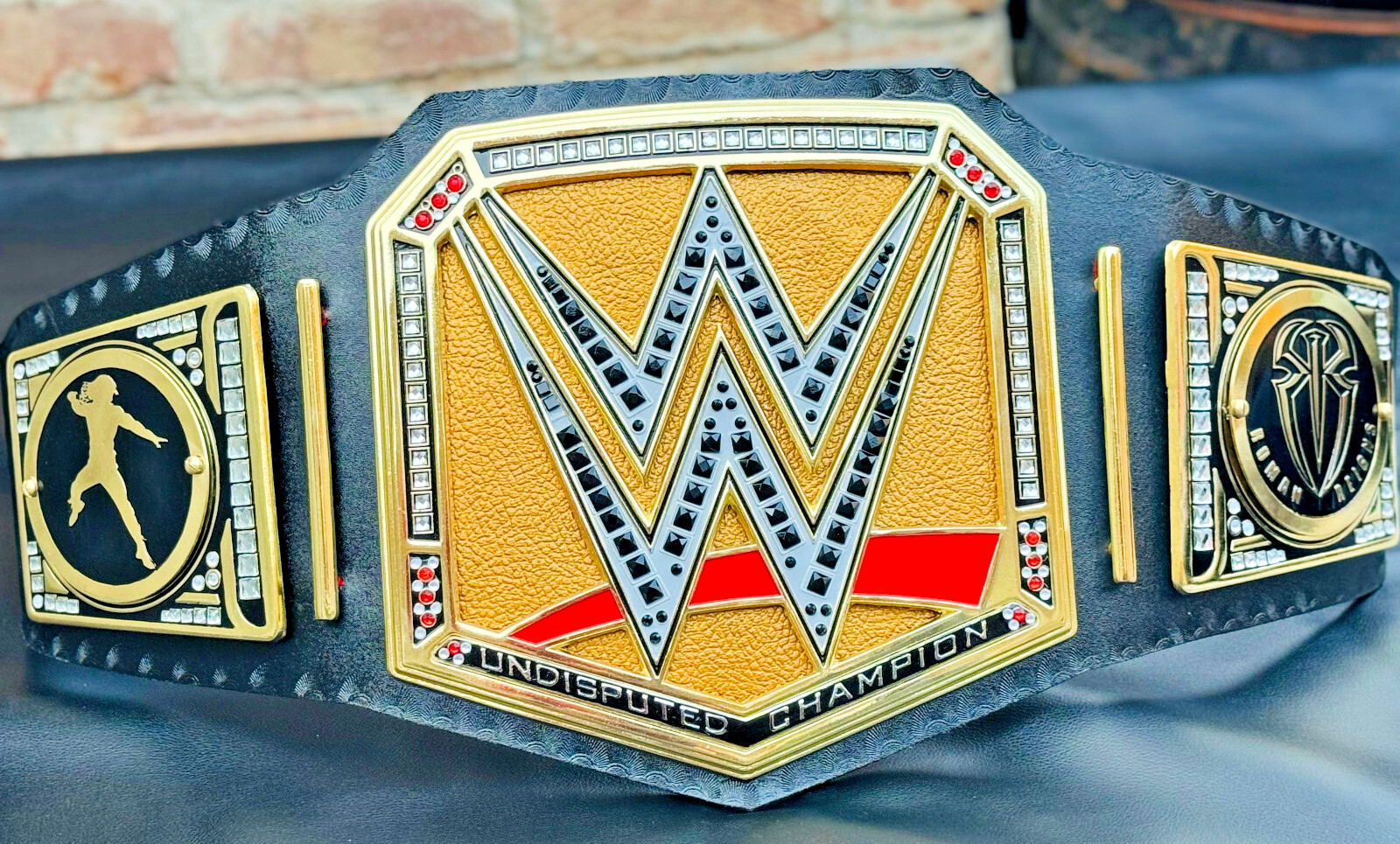 NEW UNDISPUTED CHAMPIONSHIP UNIVERSAL REPLICA BELT 6MM Zinc ADULT SIZE NEW UNDISPUTED CHAMPIONSHIP UNIVERSAL REPLICA BELT 6MM Zinc ADULT SIZE