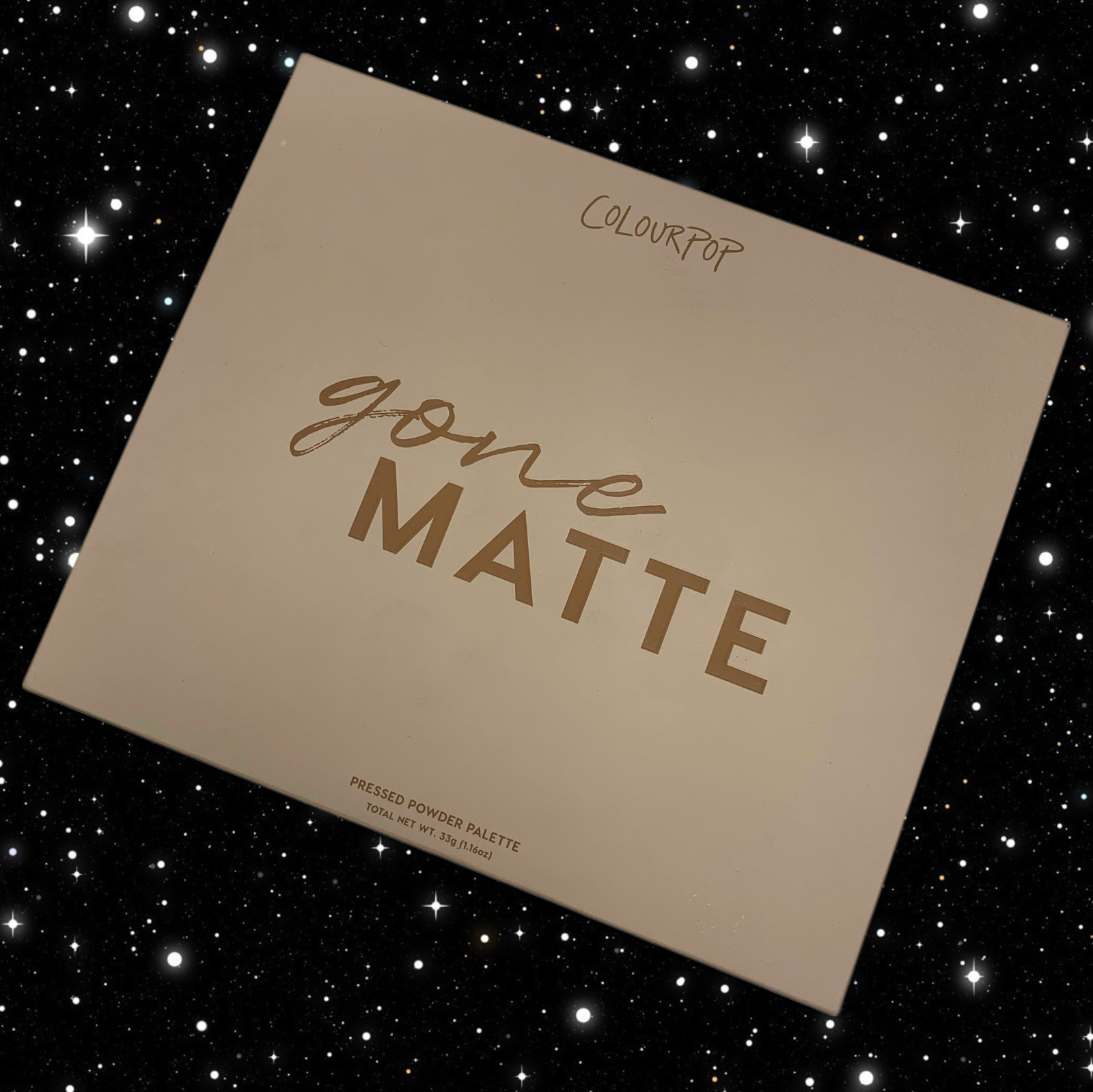 NEW ColourPop Gone Matte 30 Pan All Matte Eyeshadow Palette Boxed