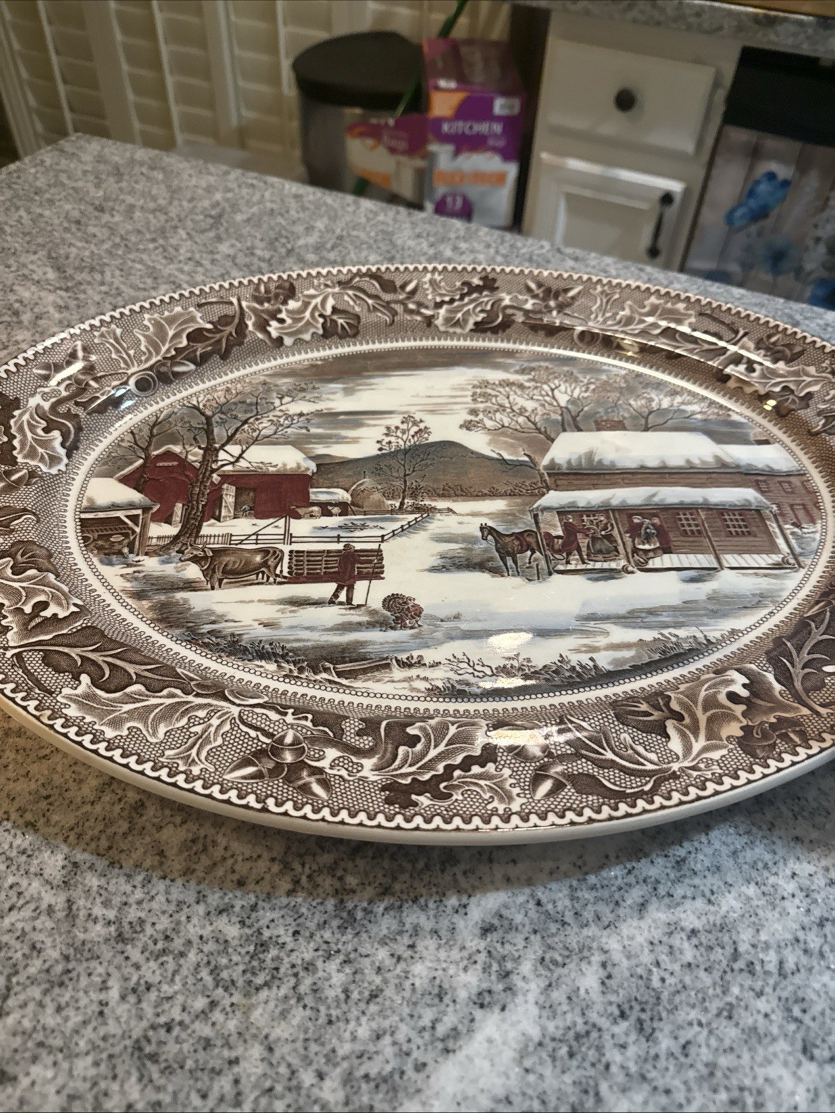 Vtg Johnson Bros Historic American Home 20