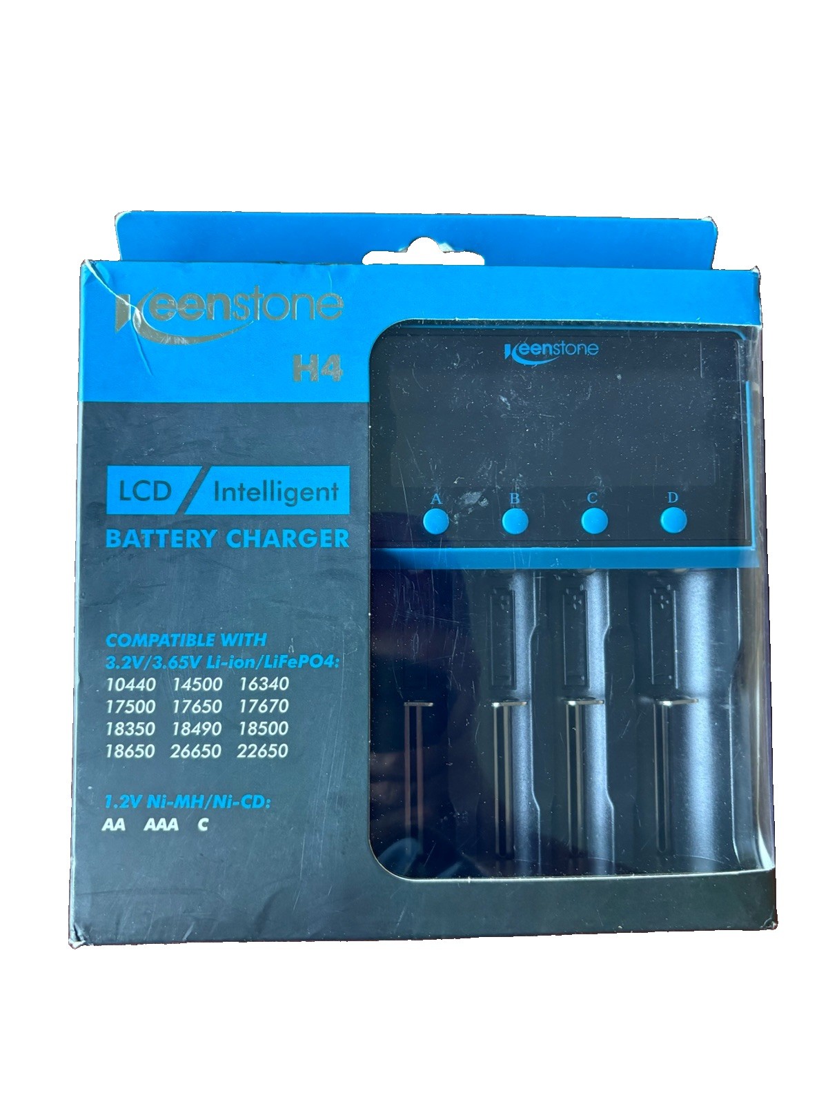 Keenstone HXY-H2 LCD Intelligent Battery Charger New Open Box
