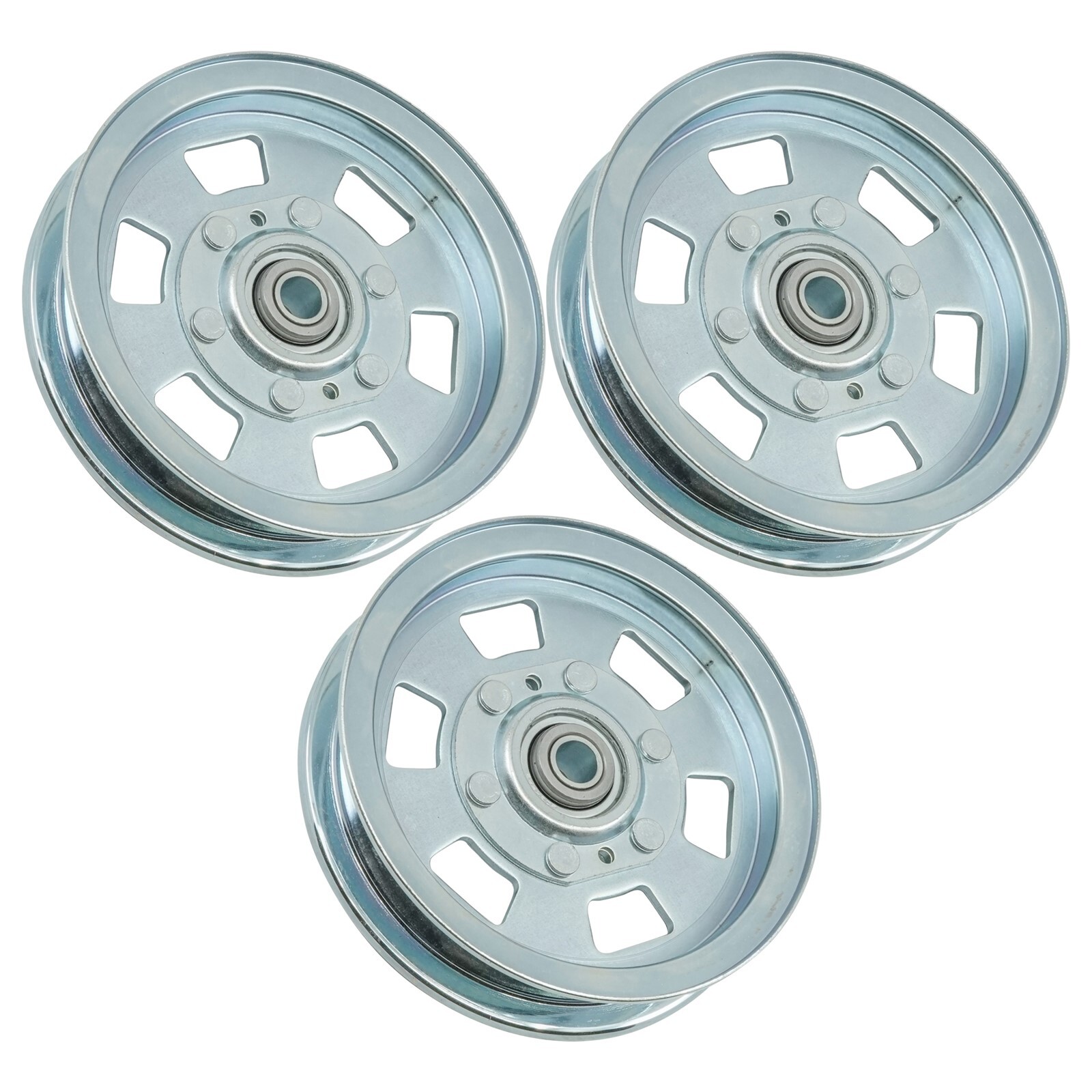 Caltric Flat Idler Pulley For Bad Boy Outlaw 54\
