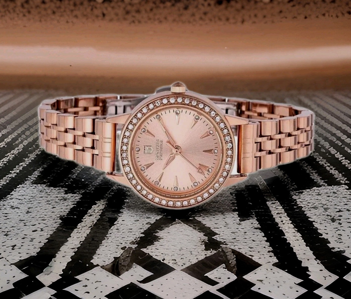 Women\'s Crystal Bezel Watch. Montres Prestige X Invicta. MPW-0024