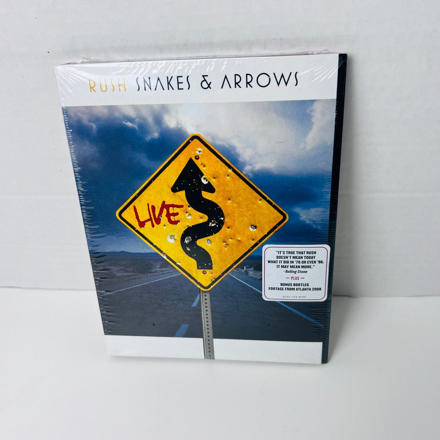 Rush: Snakes & Arrows Live DVD 2008 3-Disc Set Alex Lifeson Neil Peart New