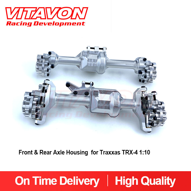 Vitavon CNC Alu7075 Front & Rear Axle Housing Set  For Traxxas TRX-4 1:10
