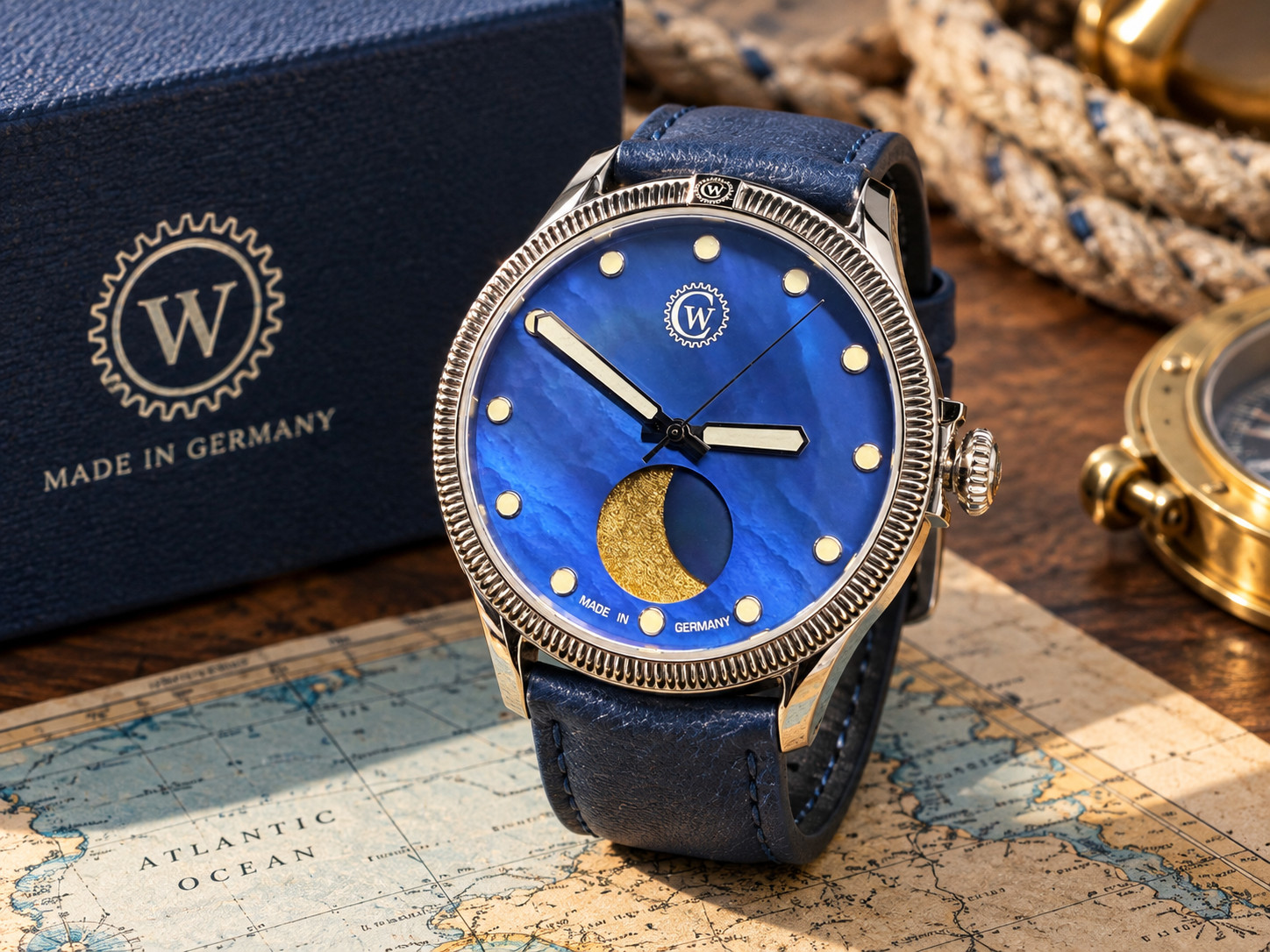 NEW Constantin Weisz Watch Moon & Sun LIMITED Edition 2 OF 49 made 24A958CW