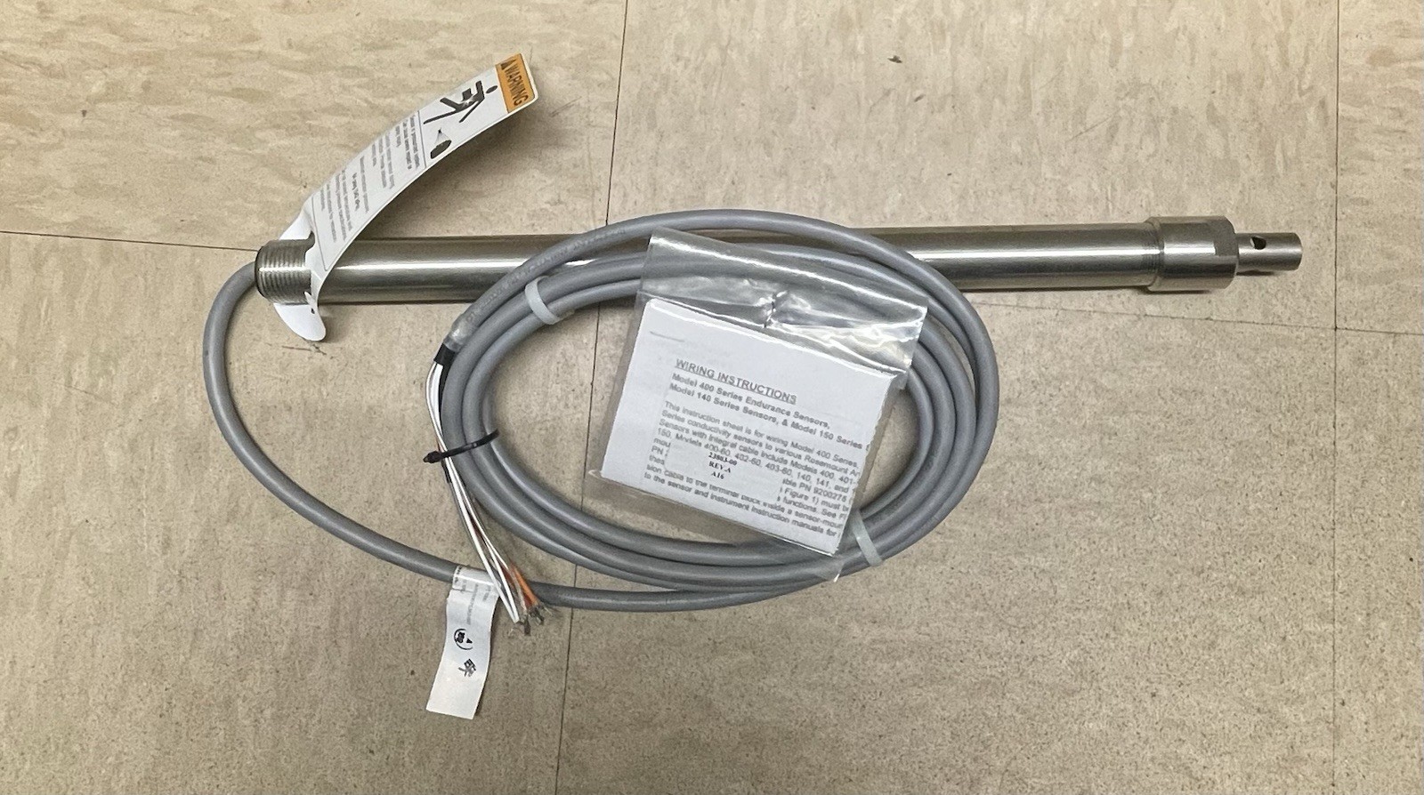 Rosemount Analytical 402-12 Endurance Conductivity Sensor RTD PT1000 Rosemount Analytical 402-12 Endurance Conductivity Sensor RTD PT1000