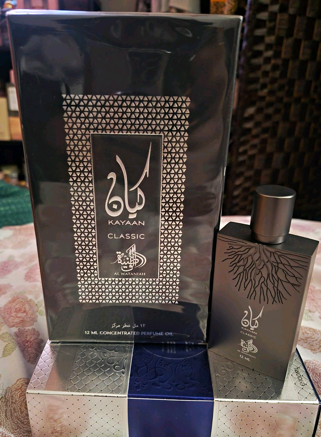 Al Wataniah Kayaan Classic Concentrated Perfume Oil, Regular Size 12 ml Dubai