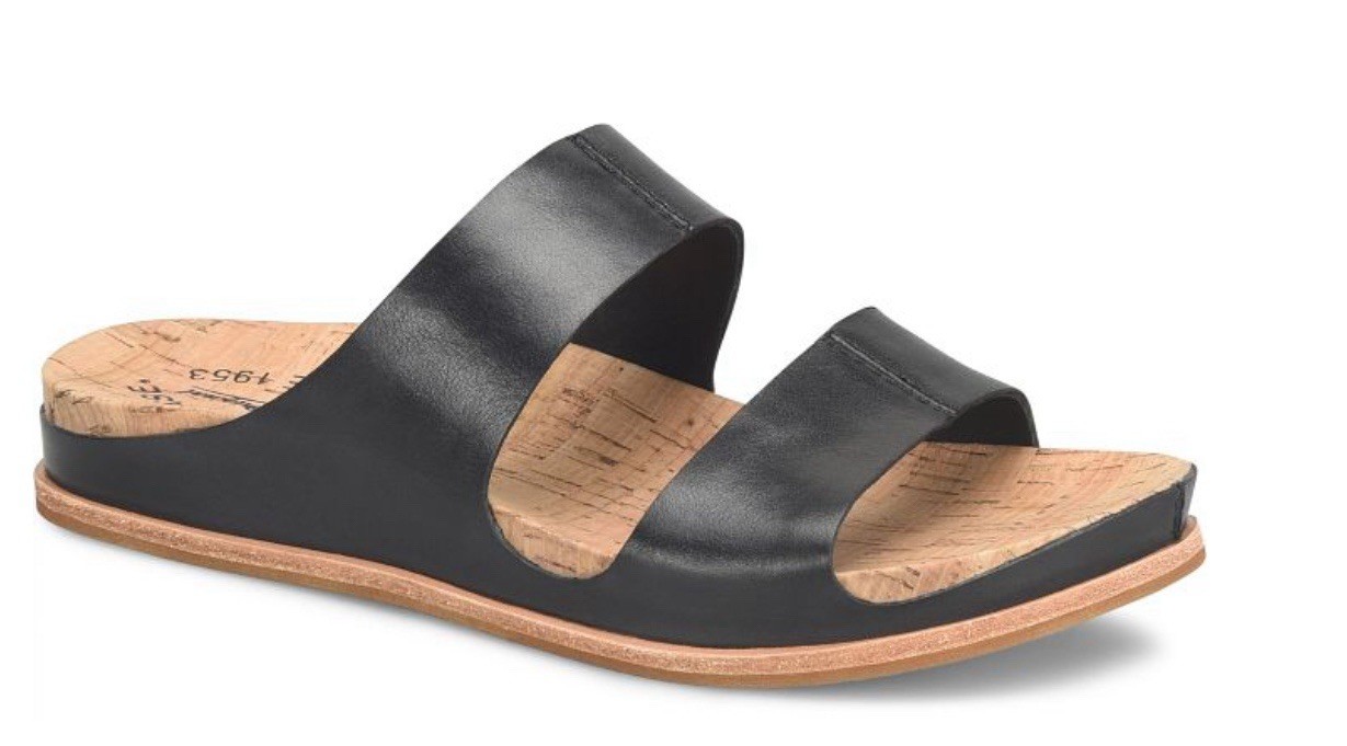 Korkease Tutsi Dual Band Black Women\'s 11 Sandals New In Box