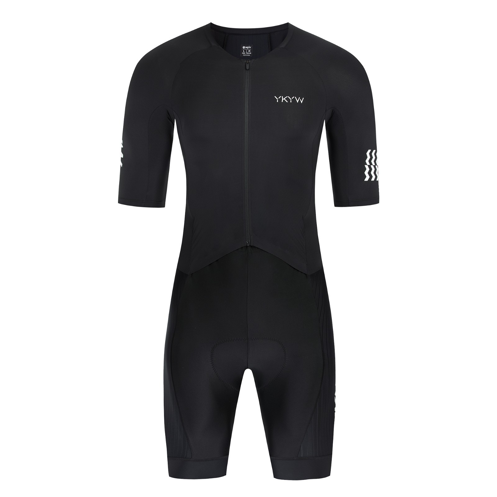 YKYWBIKE Men\'s Aero Cycling Skinsuit Short Sleeve Triathlon Quick Dry Breathable
