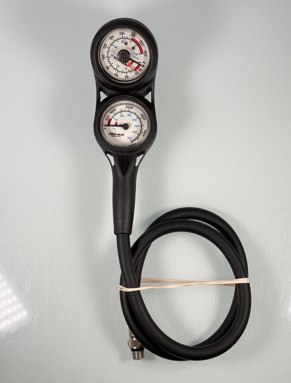 Promate Compact Scuba Dive SPG & Depth Gauge Diving Console w/Compass, PSI & BAR