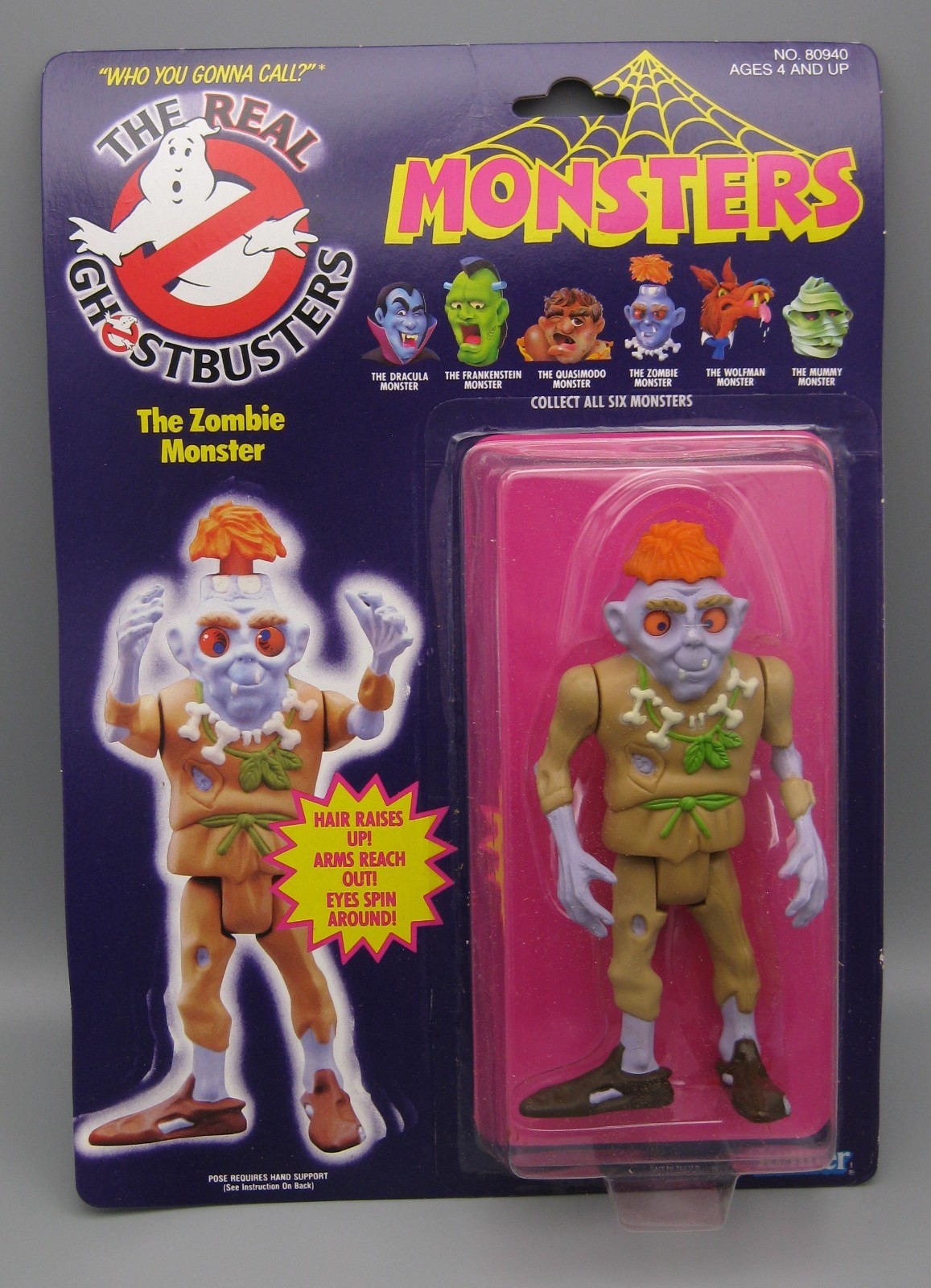 1986 VTG Kenner - The Real Ghostbusters - THE ZOMBIE MONSTER - Action Figure