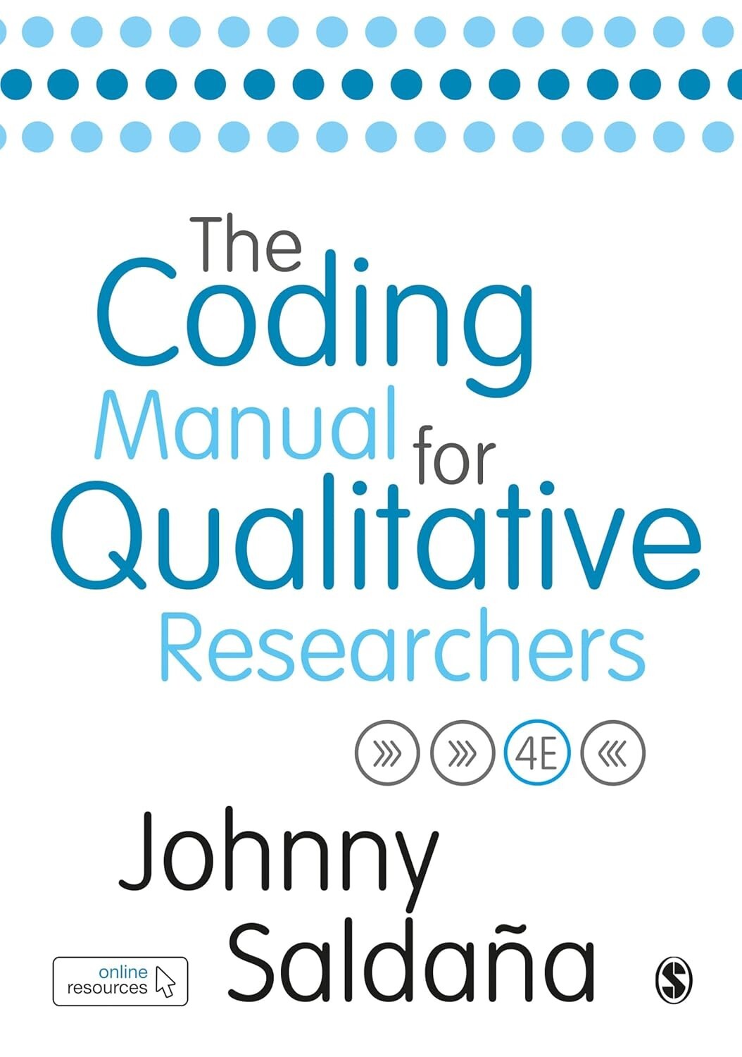 The Coding Manual For Qualitative Researchers By Johnny Saldana PB USA STOCK