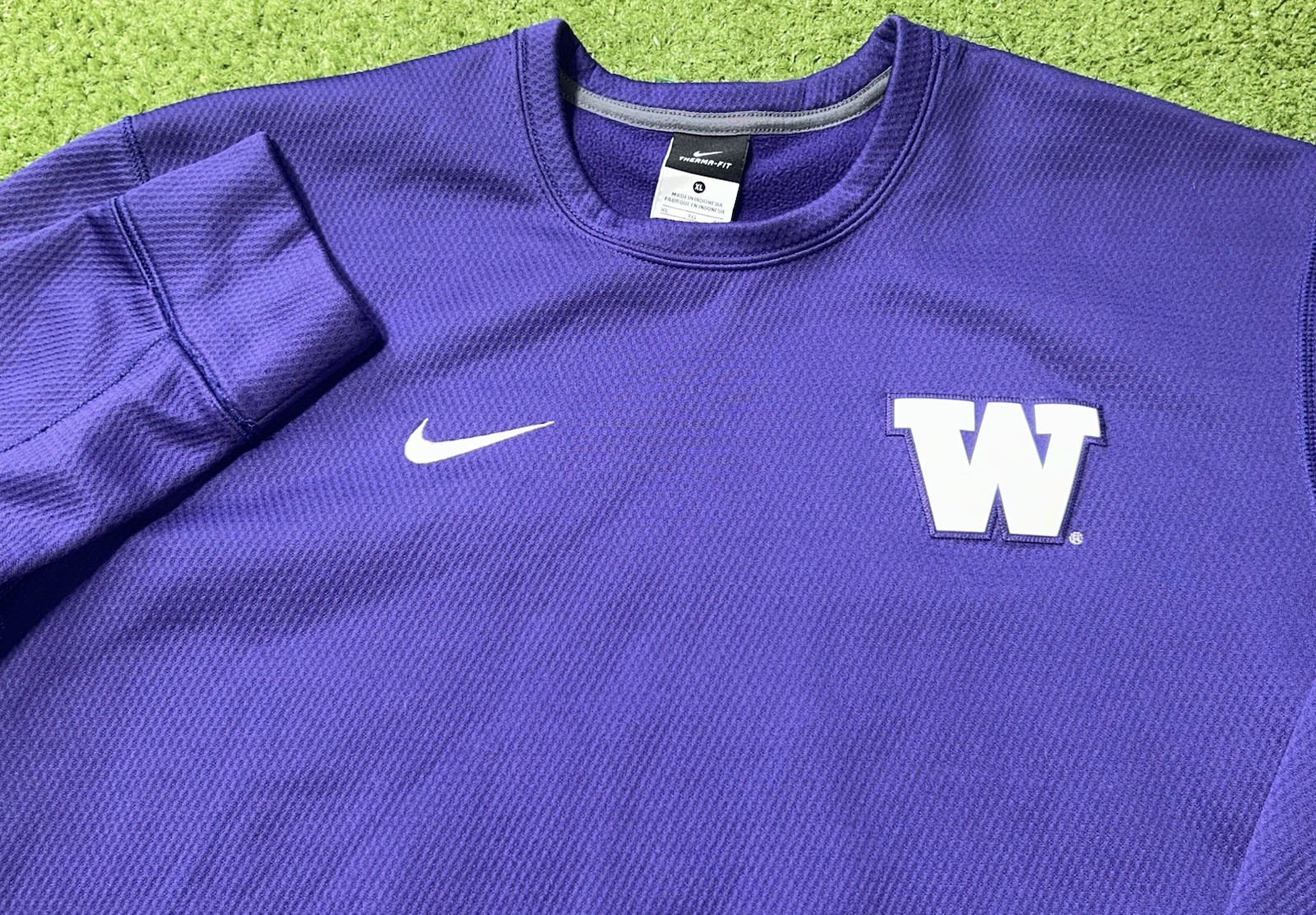 Nike Therma Fit Washington Huskies Dri-FIt Crewneck Pullover Men\'s XL NCAA