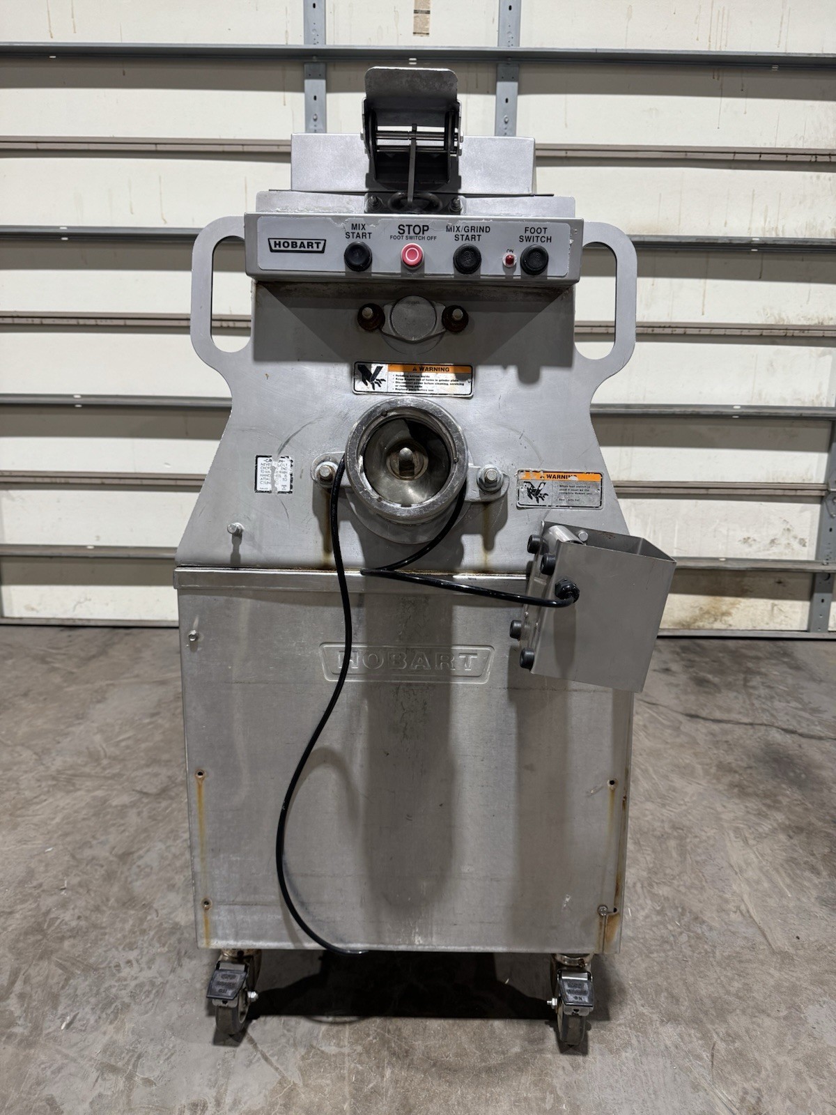 Hobart MG1532 Mixer Grinder/150lb capacity/Foot Pedal W/AUGER