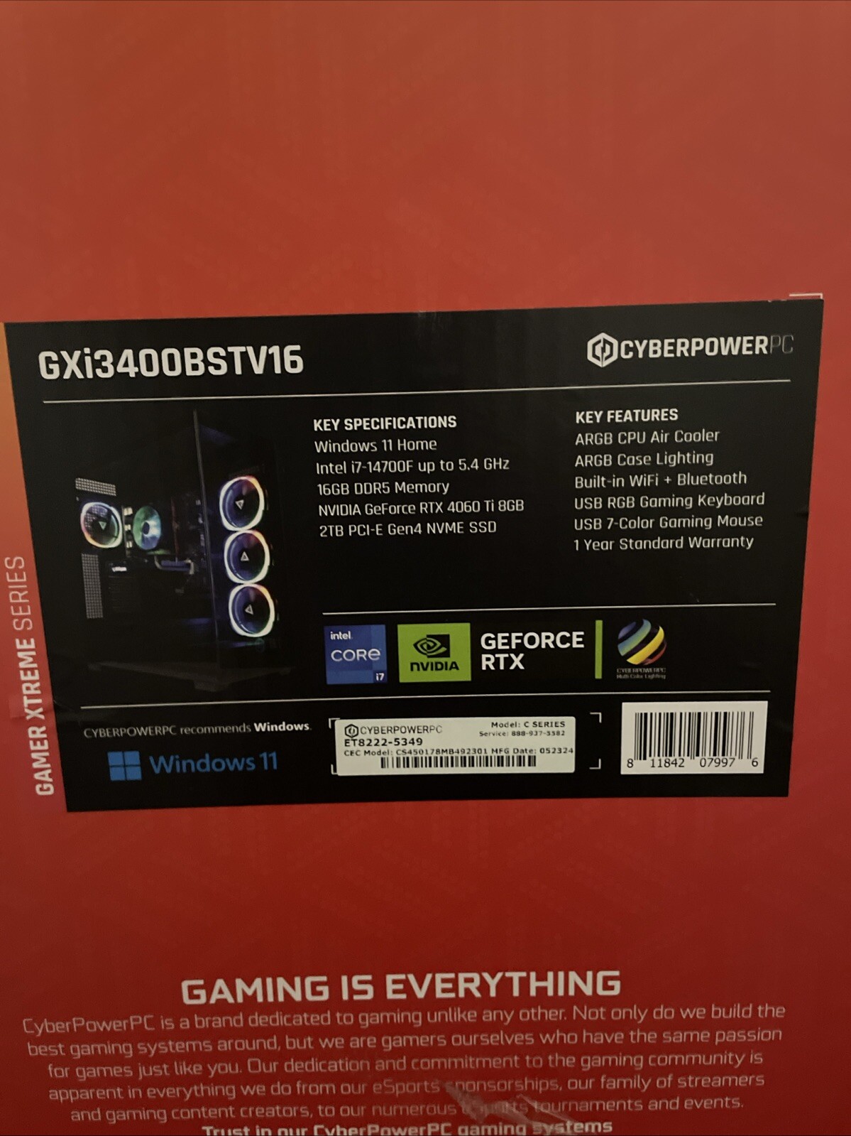 CyberPowerGamingPC